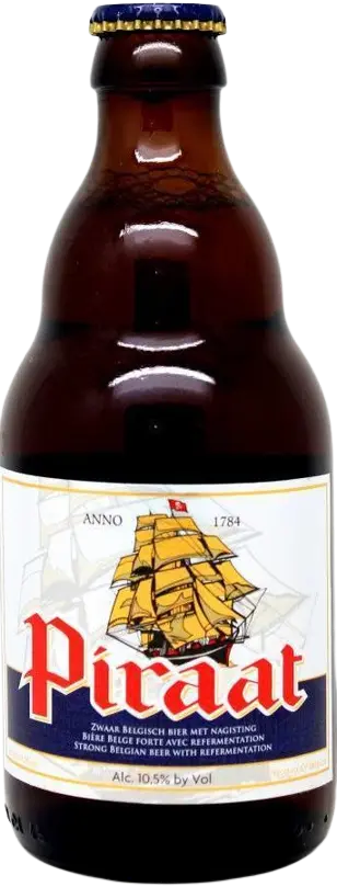 Garrafa de cerveja Piraat Belgian Golden Strong Ale